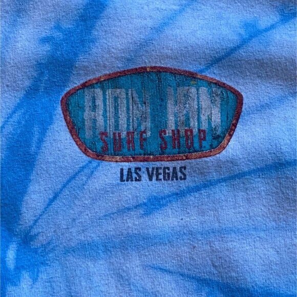 Ron Jon Surf Shop Las Vegas Adult Graphic Print T-Shirt-Blue-Size M-GUC - Picture 2 of 6